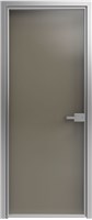Софья дверь Бронза зеркальная (T10) Серебро Зеркальная бронза,  Стекло