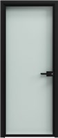 Софья дверь Прозрачное (T01) Черный Прозрачное,  Стекло