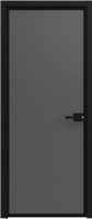 Софья дверь Матовый черный (T19) Черный Черный матовый,  Стекло